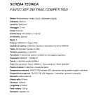 SCHEDA TECNICA FANTIC XEF 250 TRAIL COMPETITION