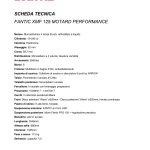SCHEDA TECNICA FANTIC XMF 125 MOTARD PERFORMANCE