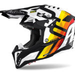 AIROH_AVIATOR 3_Rainbow White Gloss