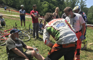 INFORTUNIO CON FRATTURA DEL PIEDE DESTRO PER DARIO AGRATI AGLI ASSOLUTI D’ITALIA DI CASTELLI CALEPIO