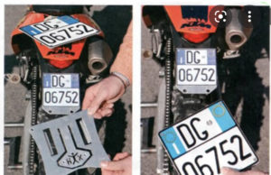 HABEMUS PAPAM! IL TARGHINO PER LE GARE DI ENDURO E’ LEGGE LO DICE IL DECRETO TRAPORTI DEL SENATO ITALIANO