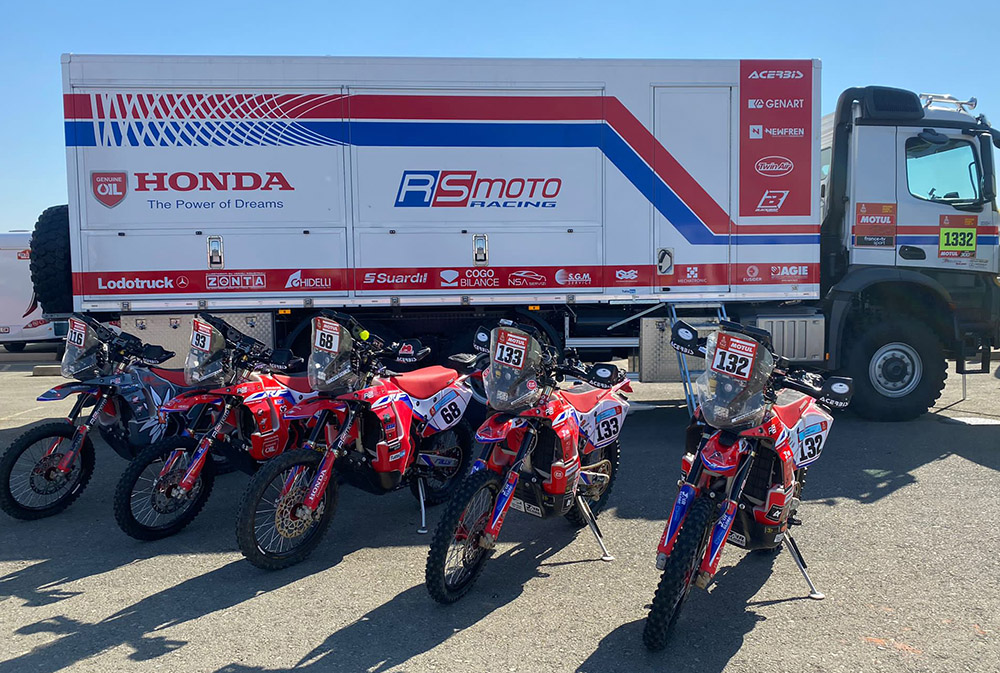 Rs Moto Rally Team Al Via Della Dakar 22 Endurochampions Com