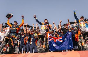 DANIEL SANDERS E KTM VINCONO LA DAKAR 2025