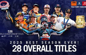 KTM CELEBRA 28 TITOLI IRIDATI NEL 2025 MOTORSPORT NEWS 2025