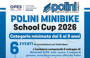 GRANDE NOVITA’ POLINI MINIBIKE SCHOOL CUP 2026