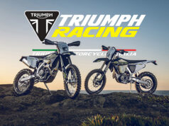 TRIUMPH MOTORCYCLES ITALIA PRESENTA FULL SEASON SPARE KIT