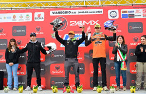 DOPPIO PODIO PER IL TEAM KTM PRO RACING
CON IL GIOVANE SIMONE CAGNONI
E DEBUTTO POSITIVO PER IL CAMPIONE DEL MONDO YOUTH ROMAIN DAGNA E GABIN ALLEMAND