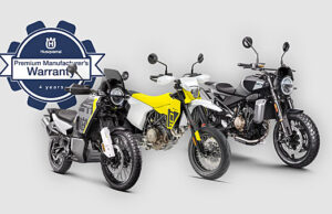 HUSQVARNA MOBILITY ESTENDE LA GARANZIA PREMIUM DEL COSTRUTTORE A TUTTA LA GAMMA STRADALE