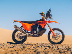 KTM PRESENTA LA 450 RALLY REPLICA 2027