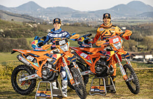 JOSEP GARCIA E ANDREA VERONA GUIDANO IL TEAM RED BULL KTM FACTORY RACING NELLA STAGIONE ENDUROGP 2026