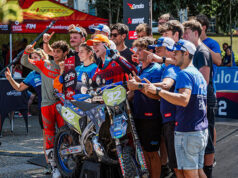 TM MOTO BOANO FACTORY TEAM GRANDE PICHON SFIORA LA VITTORIA E RIMANE IN LOTTA PER IL TITOLO ENDUROGP E ELGARI VINCE DAY 2
