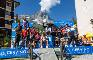 ROUND#3 COPPA DEL MONDO EBIKE FIM ENDURO ROUND #5 ITALIANO E-BIKE ENDURO E COPPA ITALIA
CON MANOLO MORETTINI E POLINI SUL GRADINO PIU’ ALTO DEL PODIO IRIDATO