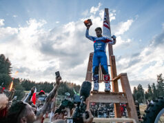 GIOIA PER ZACH PICHON CON L’INCREDIBILE VITTORIA DELL’AKRAPOVIC SUPERTEST IN FRANCIA