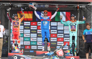 VITTORIA SCHIACCIANTE DI ZACH PICHON CON LA TM RACING 300 4T DEL TEAM BOANO NELLA PRIMA GIORNATA DI GARA DELLA ENDUROGP DEL POLISPORT GP DI FRANCIA