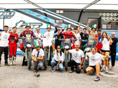 TM MOTO BOANO FACTORY TEAM CONQUISTA 4 TITOLI ITALIANI CON PICHON ASSOLUTO ELGARI 250 2T, CAVALLO 300 2T, SCARDINA (TEAM jUNIOR) 125 2T