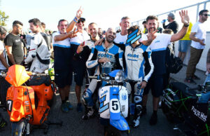 FANTASTICI DUE PODI PER LA COPPIA DEL TEAM POLINI SCOOTER NELL’ARDUA 500 KM ENDURANCE DI POMPOSA