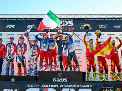 NSA MOTORS RACING TEAM PROTAGONISTA DELLA 100° SEI GIORNI FIM ENDURO CON KEVIN CRISTINO CHER VINCE IL TROFEO JUNIOR CON L’ITALIA IN MAGLIA AZZURRA – MANOLO MORETTINI E’ PRIMO ASSOLUTO CON LA VITTORIA NELLA CLASSIFICA I CLUB E ALBIN NORBBIN E’ TERZO CON LA NAZIONALE SVEDESE JUNIOR