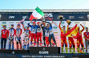 NSA MOTORS RACING TEAM PROTAGONISTA DELLA 100° SEI GIORNI FIM ENDURO CON KEVIN CRISTINO CHER VINCE IL TROFEO JUNIOR CON L’ITALIA IN MAGLIA AZZURRA – MANOLO MORETTINI E’ PRIMO ASSOLUTO CON LA VITTORIA NELLA CLASSIFICA I CLUB E ALBIN NORBBIN E’ TERZO CON LA NAZIONALE SVEDESE JUNIOR